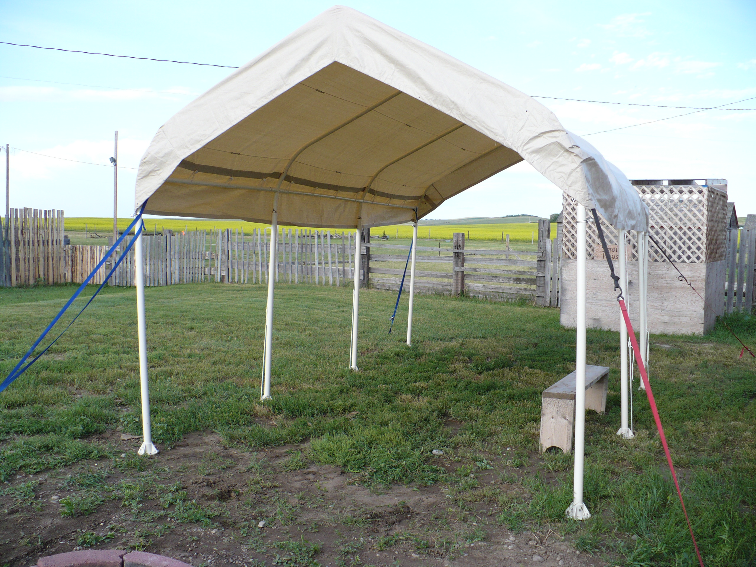 1 10X20 canopy with sides